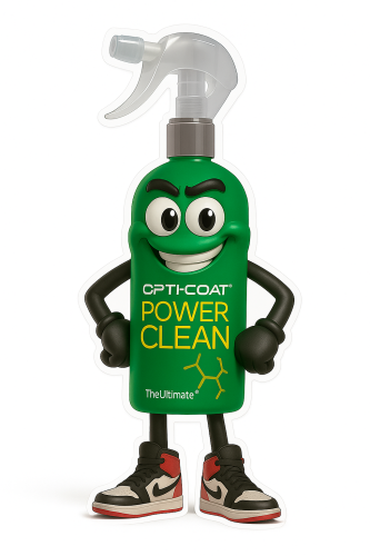 Стикер OPTI-COAT  POWER CLEAN 